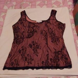 Sparkly date night tank